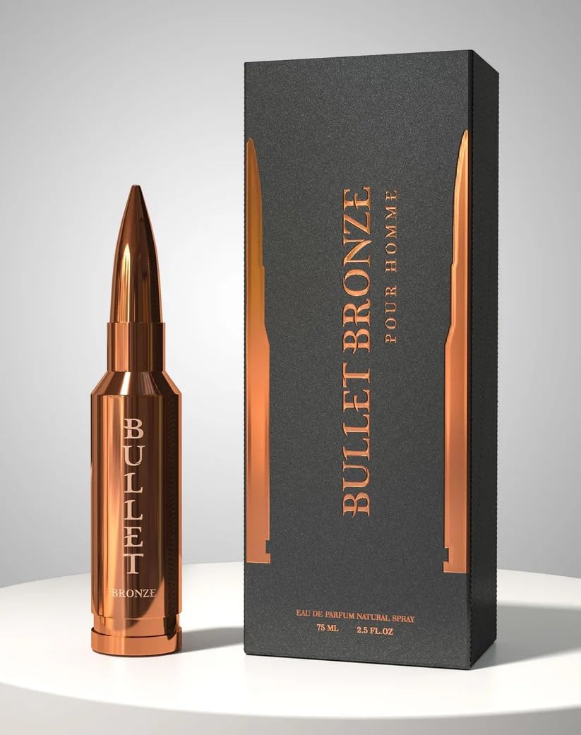 Bharara Beauty Bullet Bronze Pour Homme Eau de Parfum – 2.5 Fl Oz