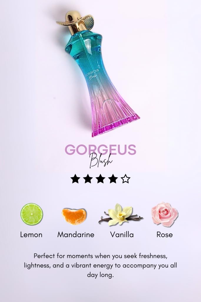 Bharara Beauty Gorgeous Blush Eau De Parfum for Women – 100 ml | Everyday Elegance & Subtle Sillage