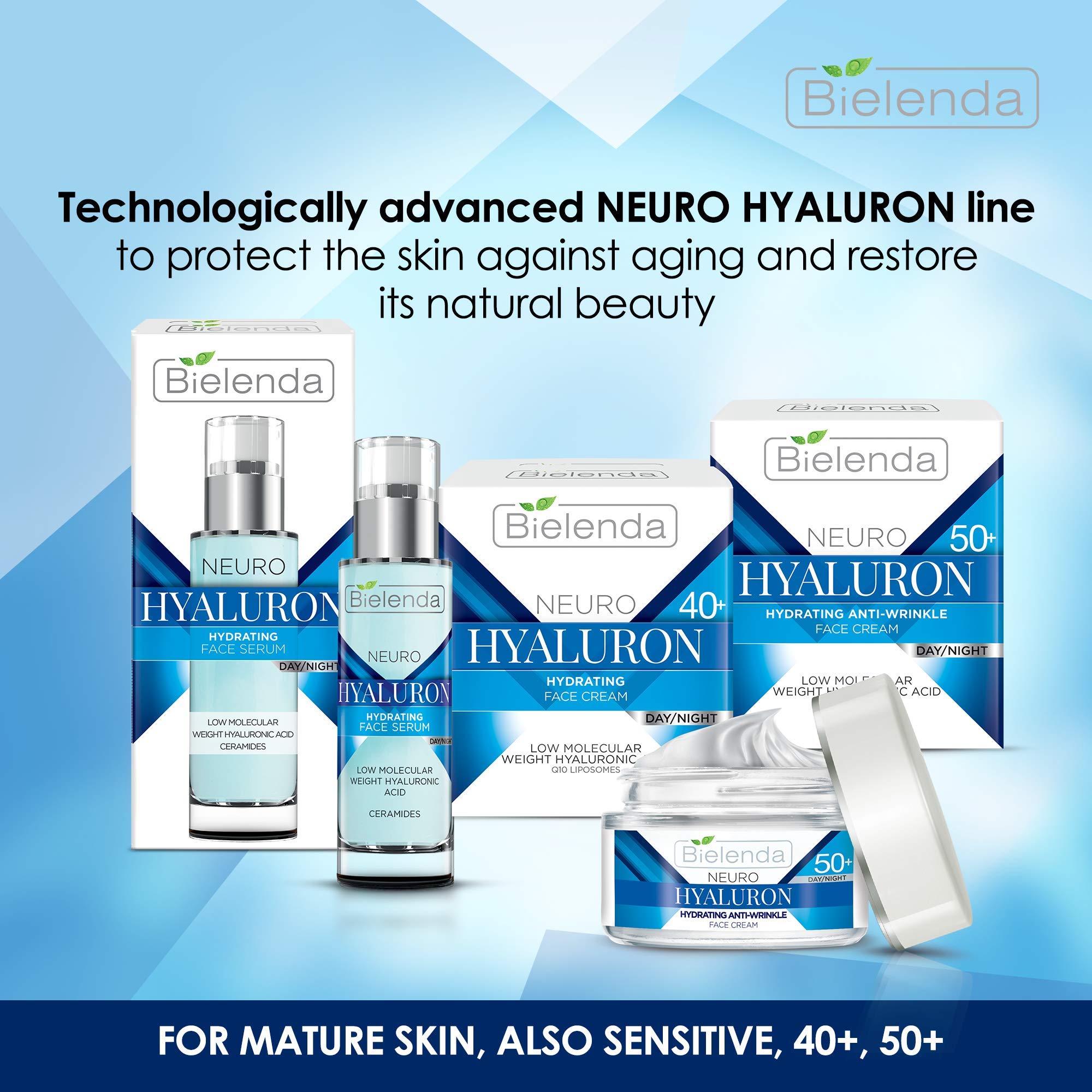 Bielenda Neuro Hialuron Facial Serum – Lightweight Hydration and Smoothness