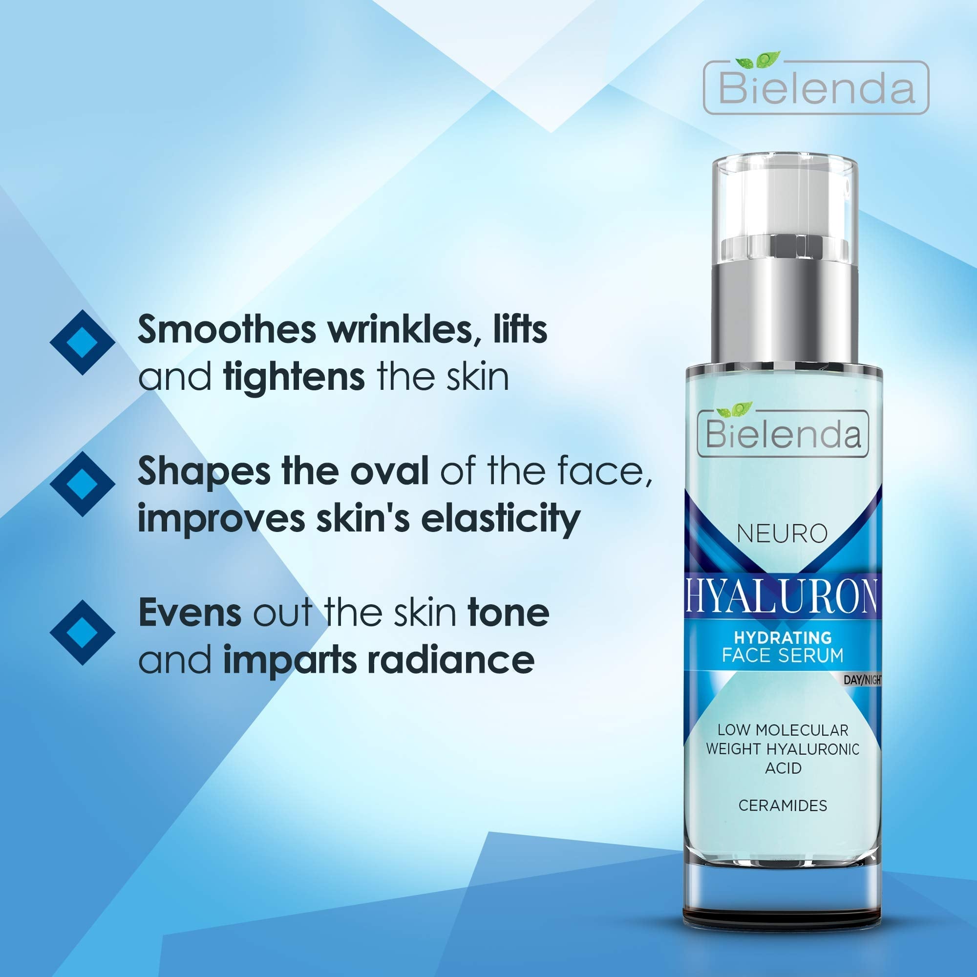 Bielenda Neuro Hialuron Facial Serum – Lightweight Hydration and Smoothness