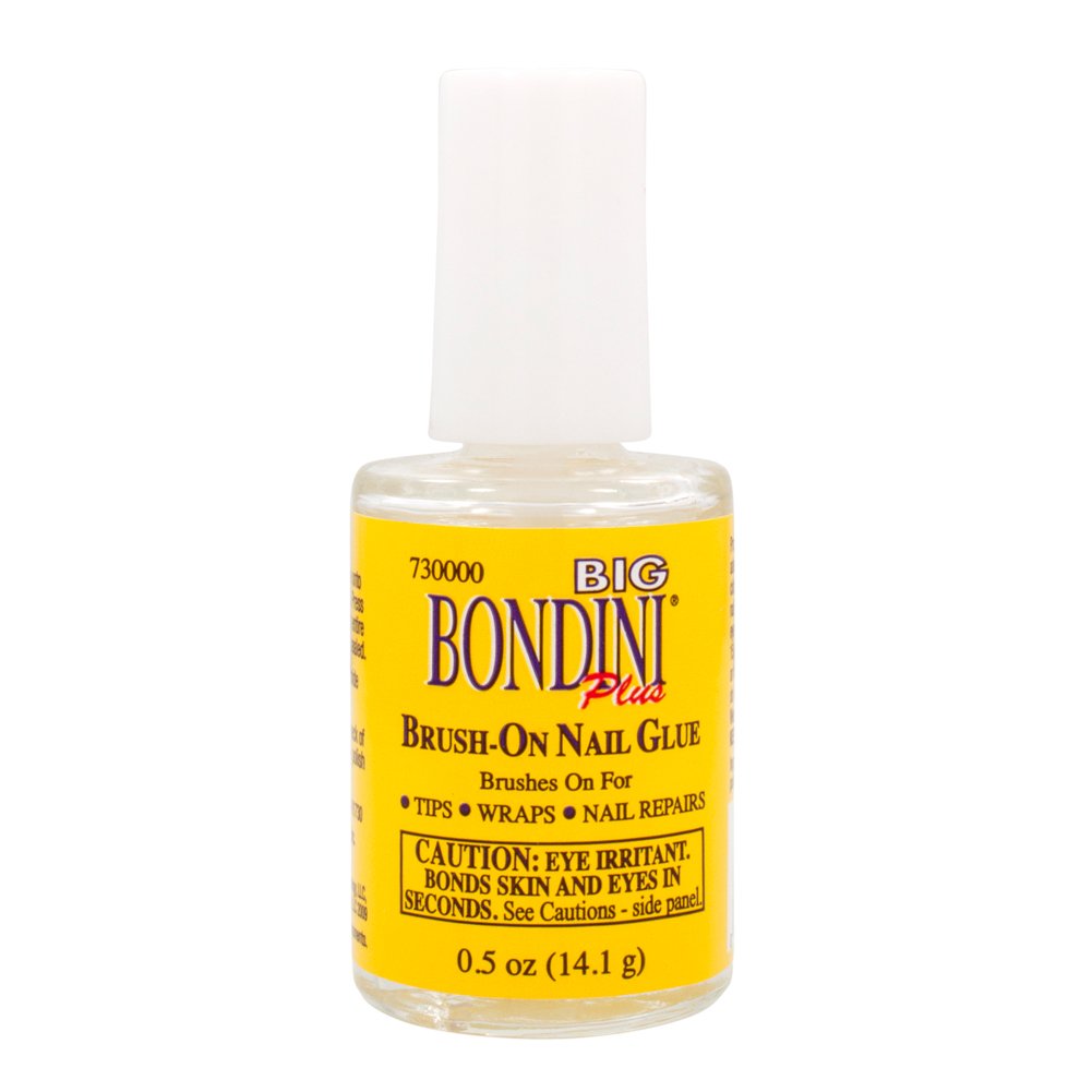 Big Bondini Brush-On Nail Glue .5oz – Pack of 3
