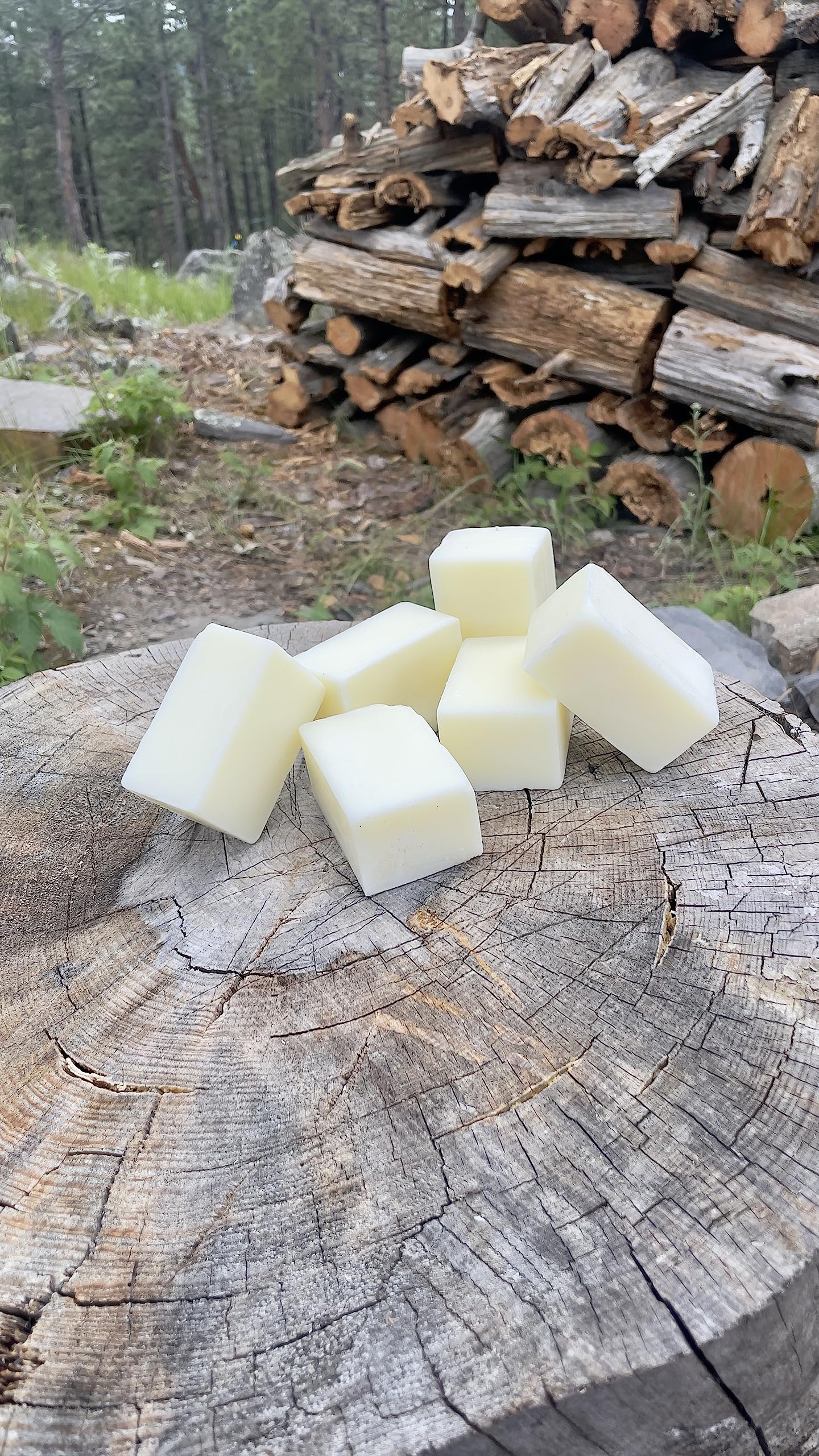 Big Crazy Buffalo BUFF BAR Bison Tallow Soap Bar (6 Pack, Unscented) – 2-Ingredient Moisturizing Soap for Face, Body & Shave