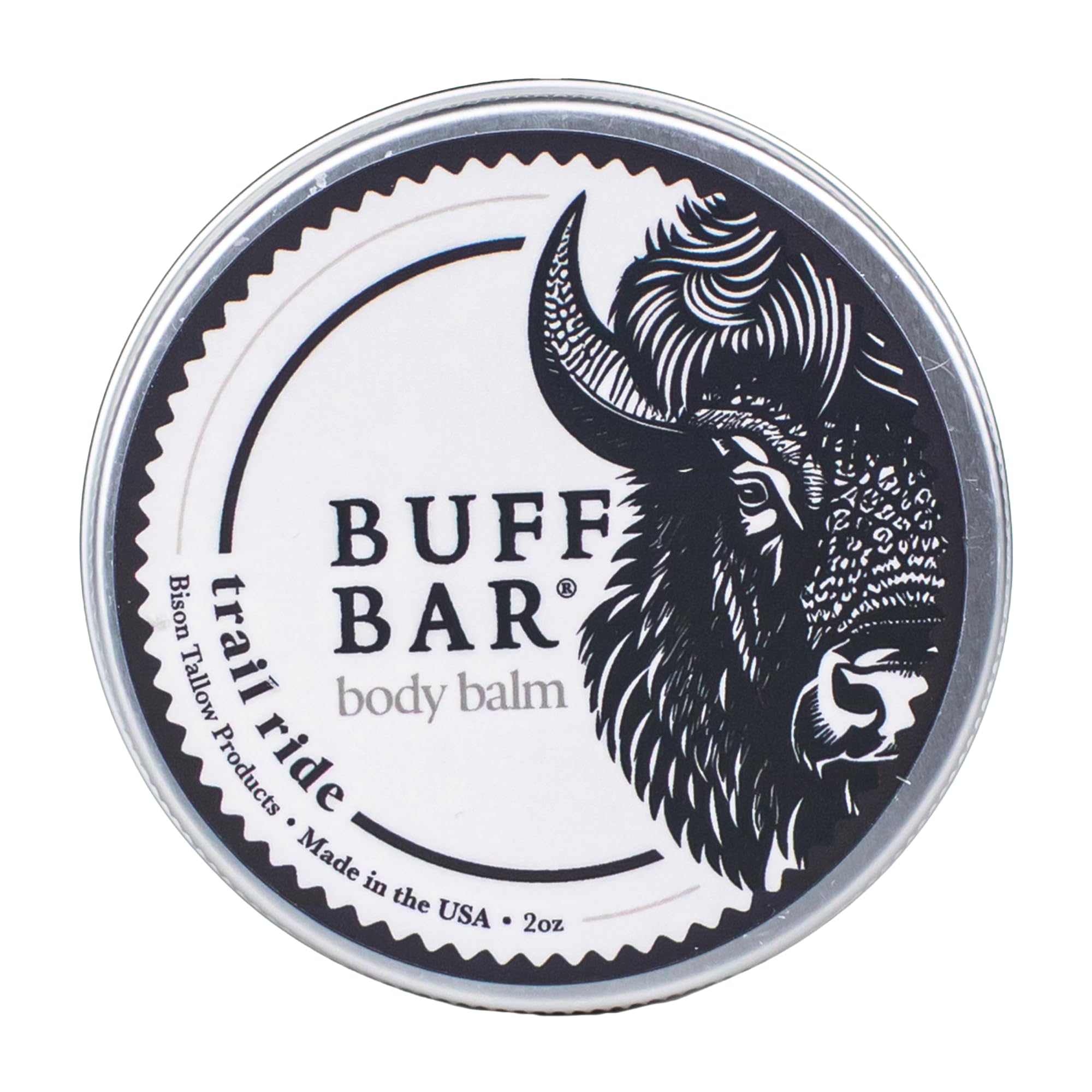 Big Crazy Buffalo Buff Bar Trail Ride: Pure Bison Tallow Balm for Hydration