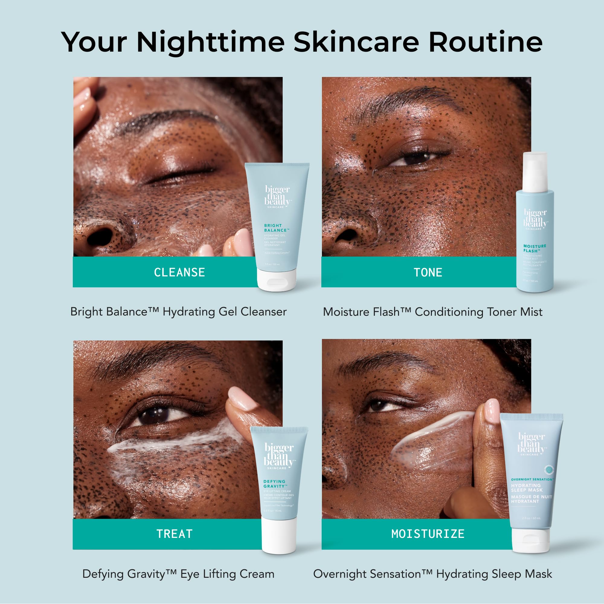 Bigger Than Beauty Skincare Defying Gravity Eye Lifting Cream – Plant-Based Retinol, Green Tea, Vegan & Cruelty-Free