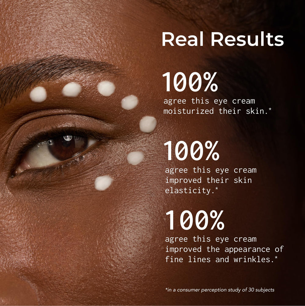 Bigger Than Beauty Skincare Defying Gravity Eye Lifting Cream – Plant-Based Retinol, Green Tea, Vegan & Cruelty-Free