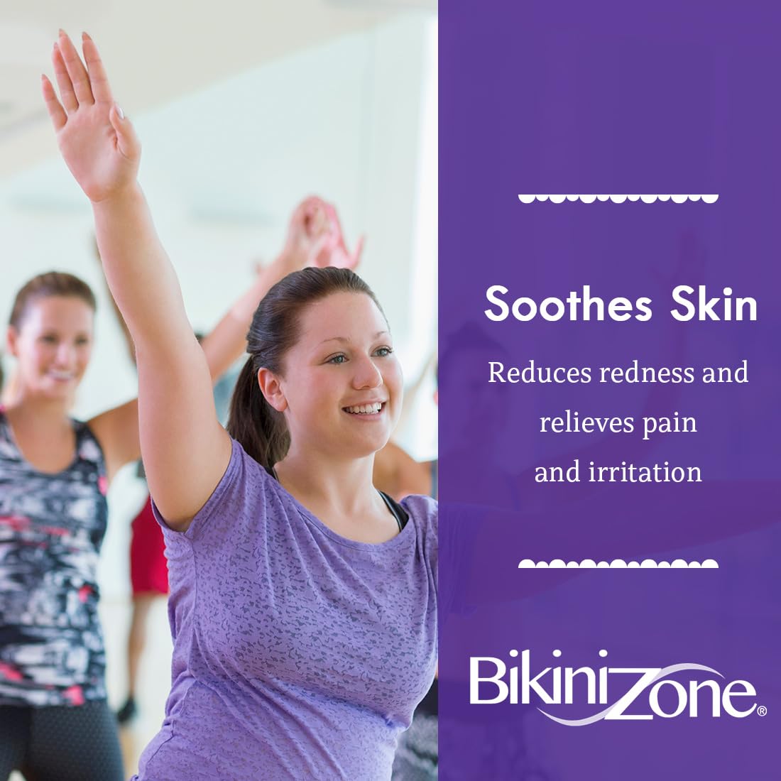Bikini Zone Medicated After Shave Crème with Lidocaine – 3 x 1 oz