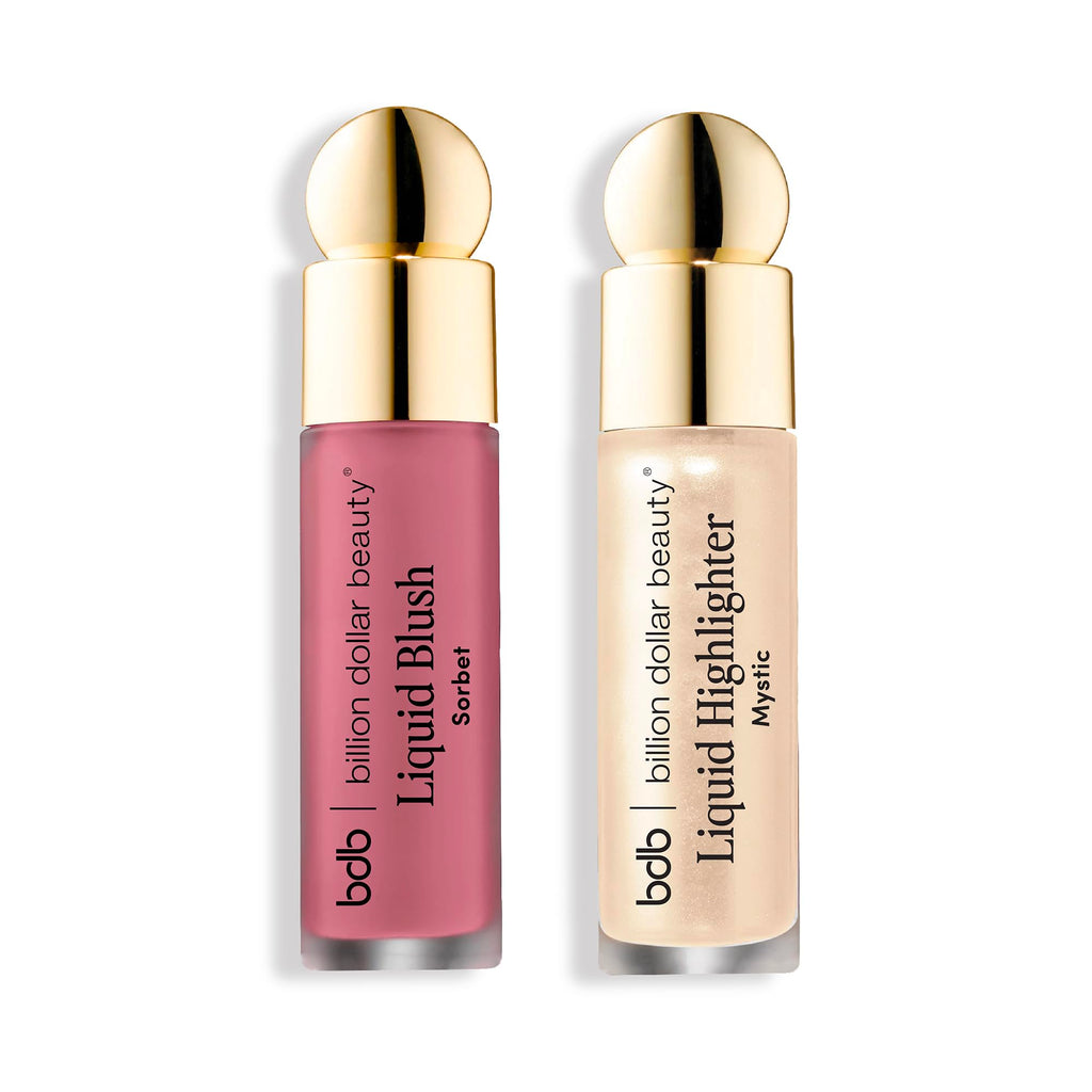 bdb Liquid Blush & Highlighter by Billion Dollar Brows – Long-Lasting, Smudge-Proof Glow