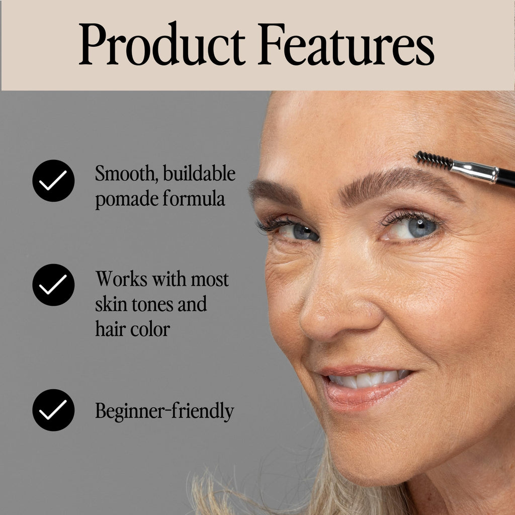 Billion Dollar Brows Universal Eyebrow Pencil – Dual-Ended, Waterproof & Cruelty-Free