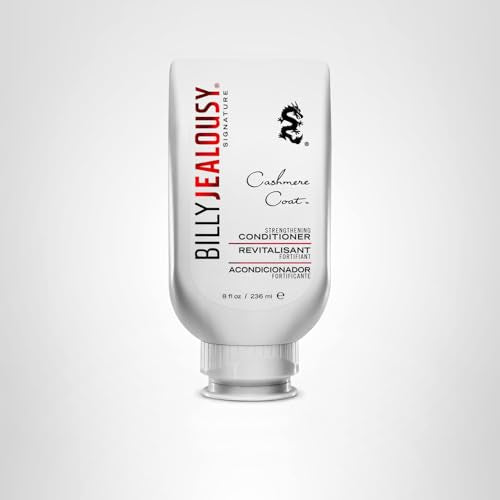 Billy Jealousy Cashmere Coat Hair Conditioner for Men – Strength, Hydration & DHT-Blocking Care (8 Fl Oz)