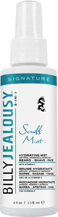 Billy Jealousy Signature Scruff Mist 3-in-1 Hydrating Beard, Shave & Face Spray – Soften Stubble & Refresh Skin