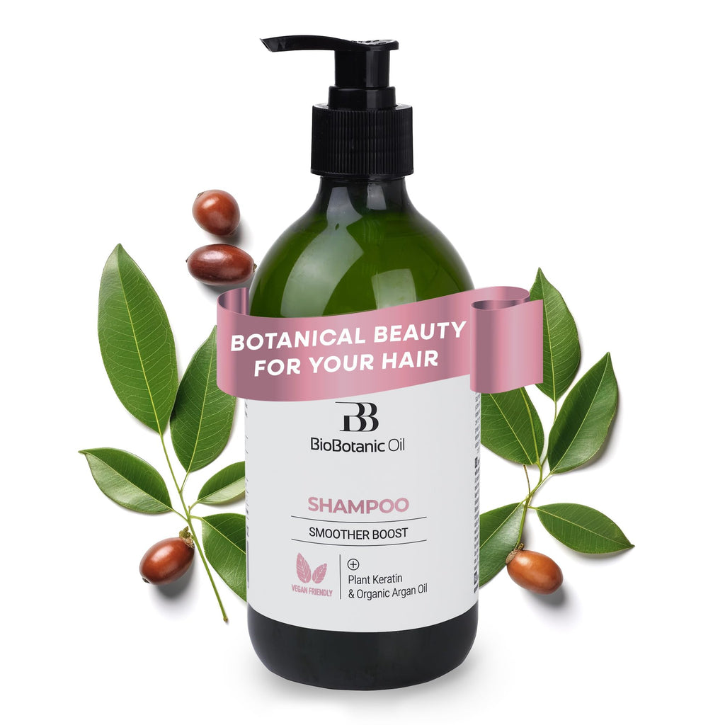 Bio Botanic Oil Magic Conditioner for Straightened Hair – Plant Keratin & Argan Oil, SLS-Free, 3-Minute Hydration
