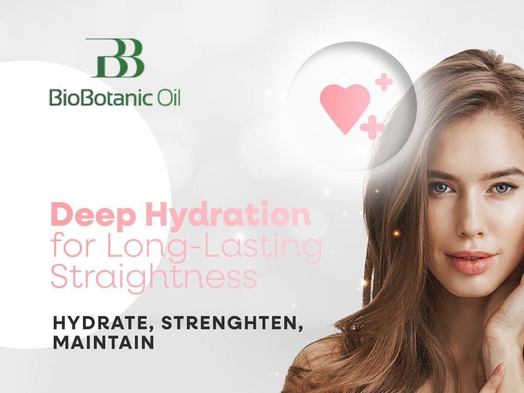 Bio Botanic Oil Magic Conditioner for Straightened Hair – Plant Keratin & Argan Oil, SLS-Free, 3-Minute Hydration