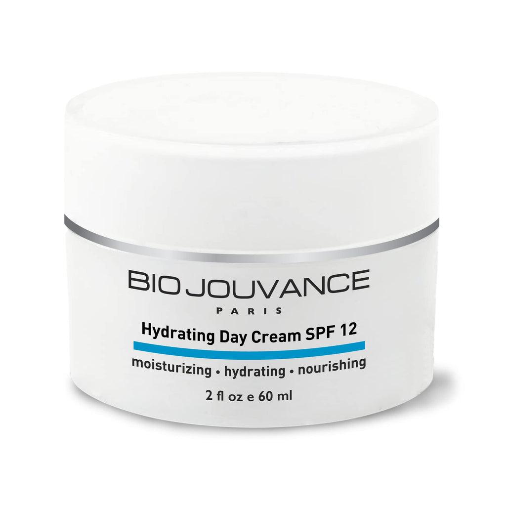 BIO JOUVANCE PARIS Hydrating Day Cream – 2oz / 60ml for Normal, Dry & Sensitive Skin | Made in France