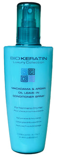 Bio Keratin Luxury Macadamia & Argan Oil Leave-in Conditioner Spray – 8.45 fl oz (250 ml)