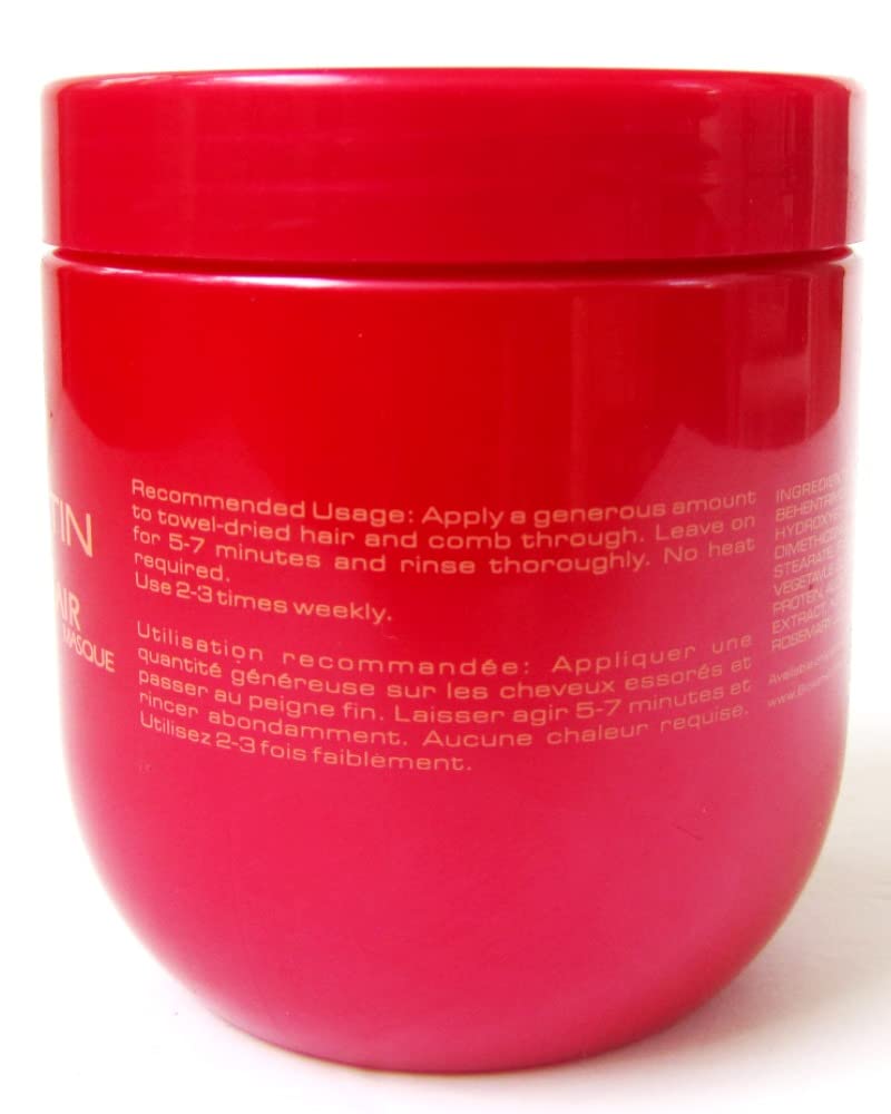 Bio PureOils Keratin Luxury Anti-Frizz Smoothing Hair Masque – 16.9 oz (500 ml)