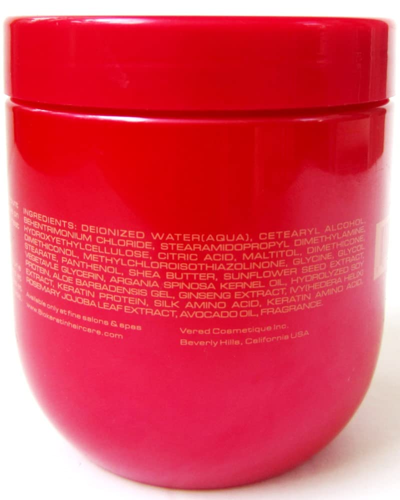 Bio PureOils Keratin Luxury Anti-Frizz Smoothing Hair Masque – 16.9 oz (500 ml)