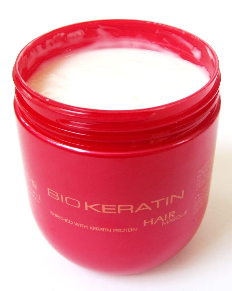Bio PureOils Keratin Luxury Anti-Frizz Smoothing Hair Masque – 16.9 oz (500 ml)