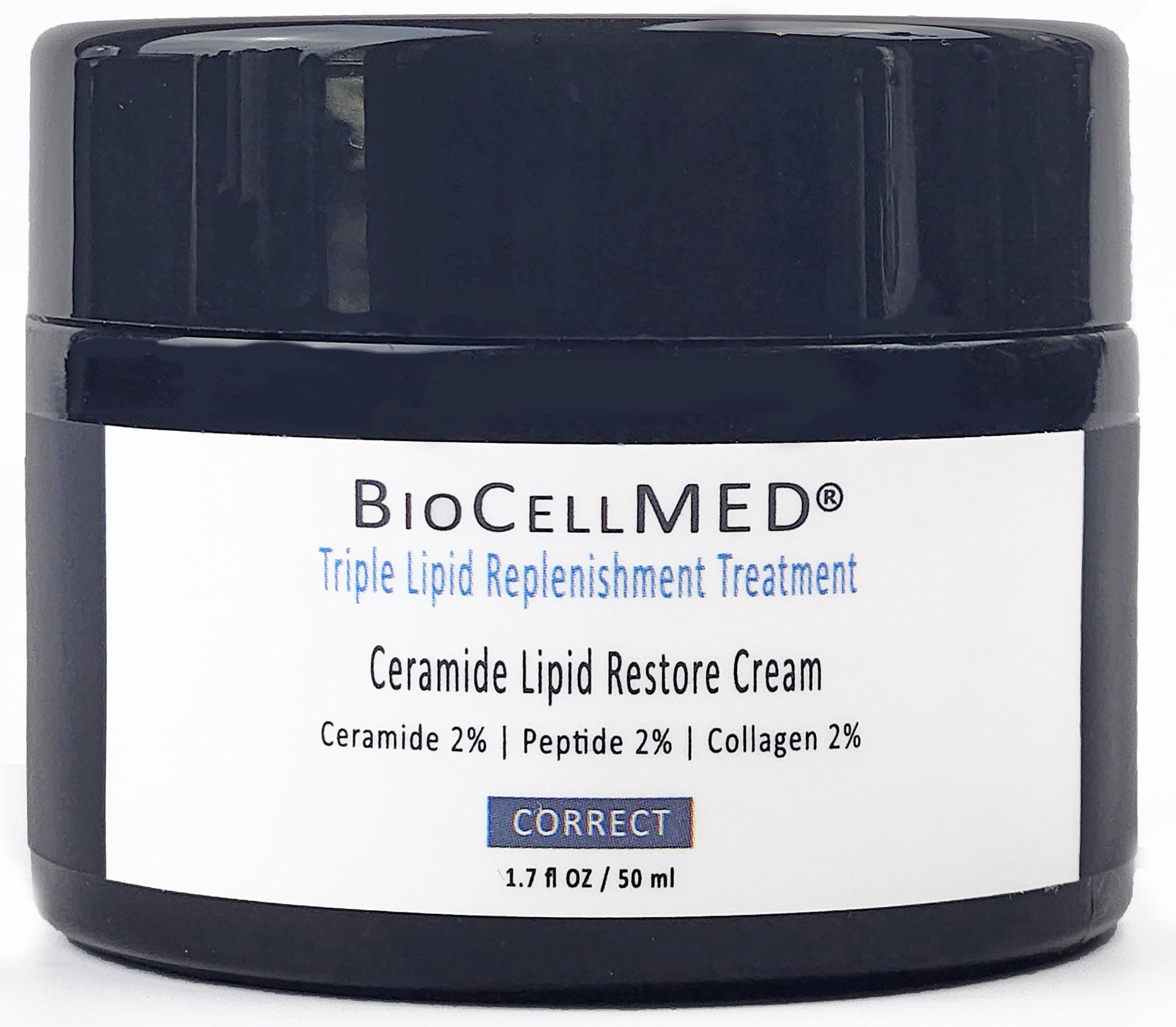 BIOCELLMED Triple Lipid Restore Ceramide Cream 2:2:2 Night Face Cream – Silicone-Free, Paraben-Free for Aging, Normal & Dry Skin
