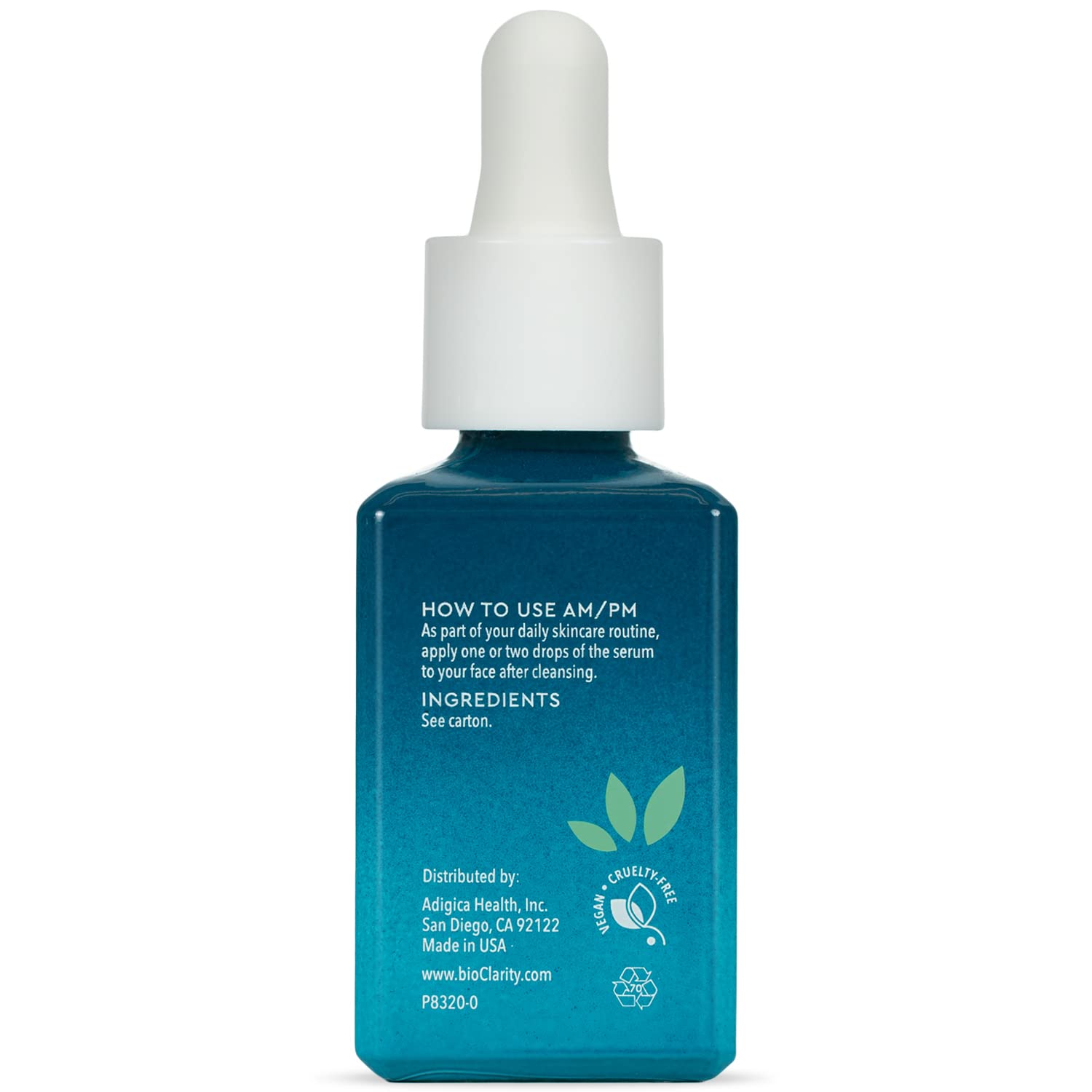 BioClarity Oil-Free Deep Hydrating Serum – 100% Vegan, Non-Toxic, Lightweight Hydration (1 fl oz)