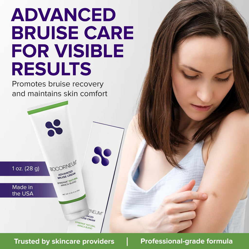 BIOCORNEUM Advanced Bruise Cream 1oz – Arnica & Vitamin K for Visible Skin Recovery