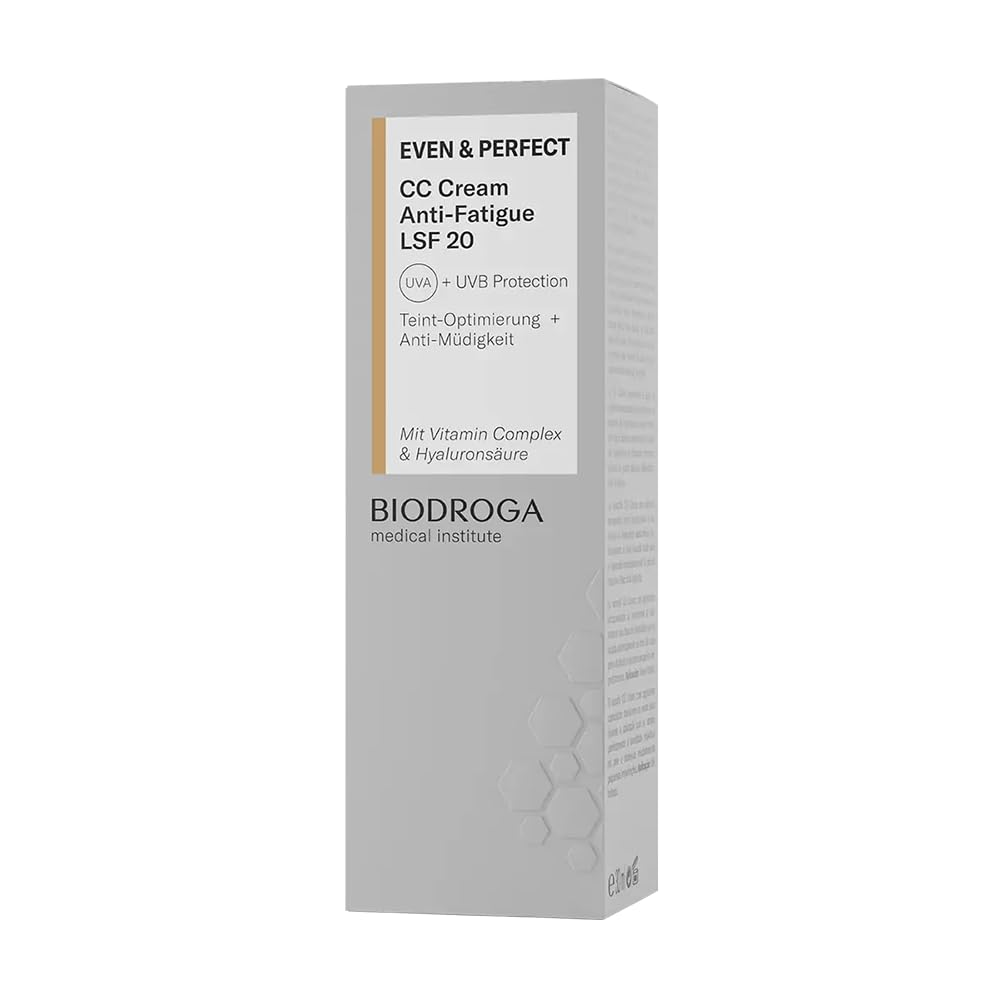 Biodroga Medical Institute Even & Perfect CC Cream Anti-Fatigue SPF 20 – Adaptive Coverage