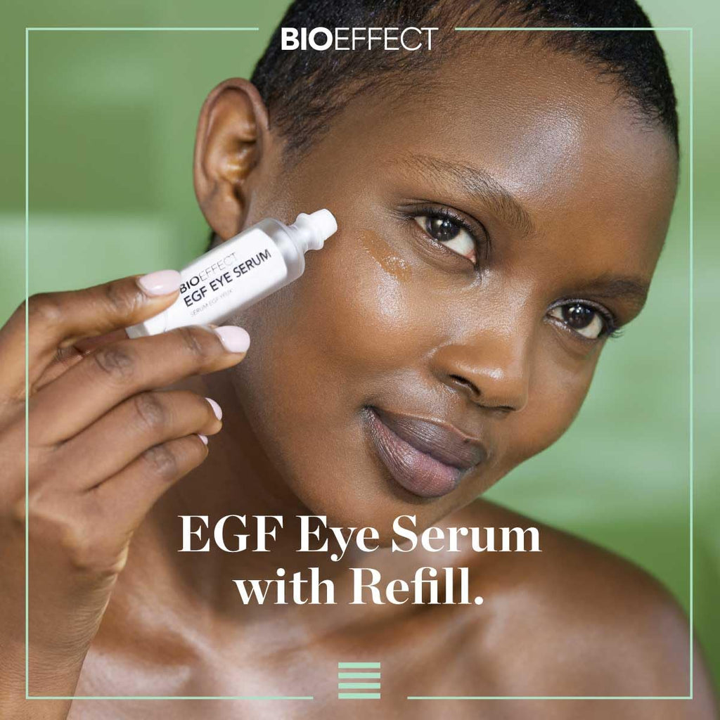 Bioeffect EGF Eye Serum with De-Puffer Rollerball – Age-Defying Under-Eye Care (12 mL total)