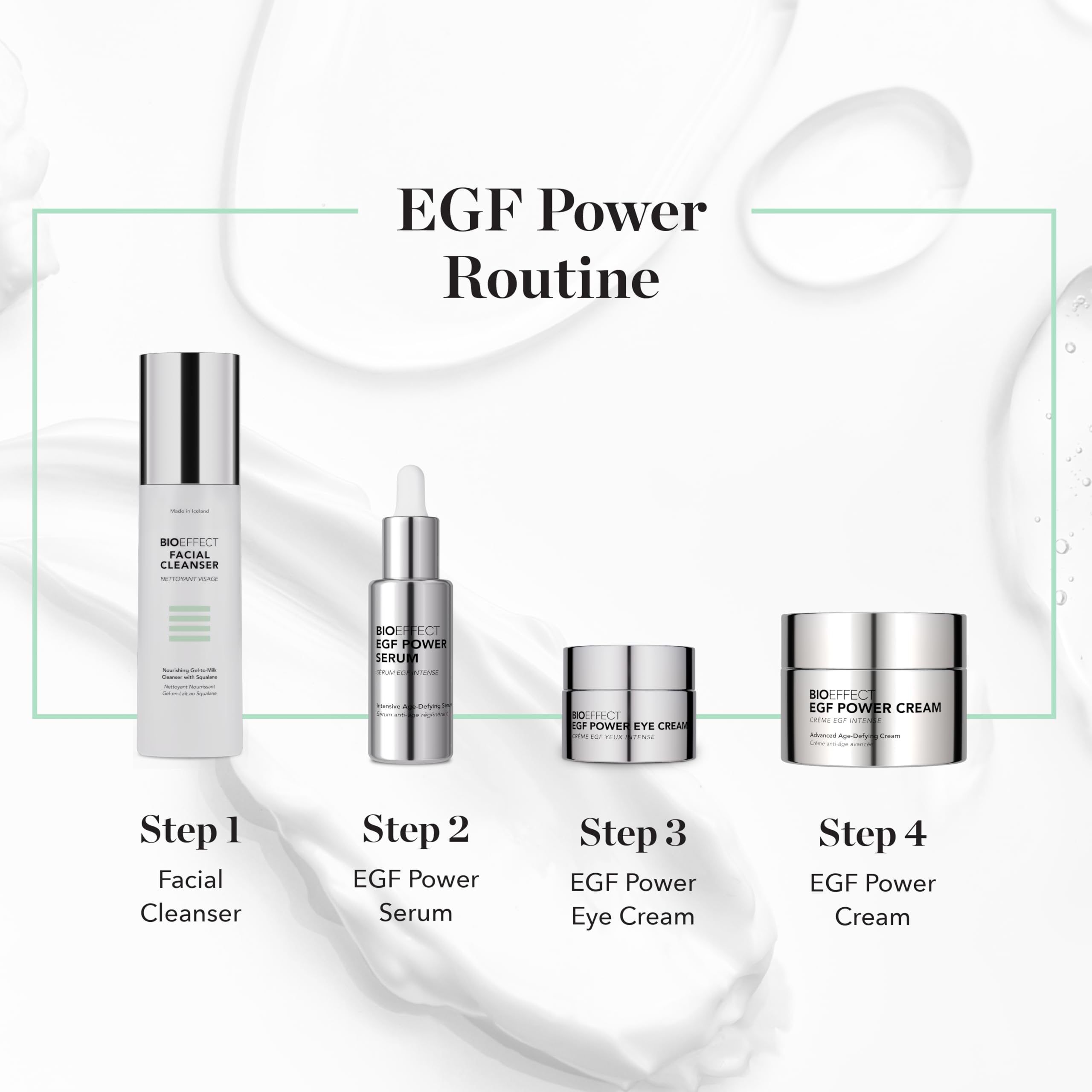 BIOEFFECT EGF Power Serum | Growth Factor Serum with EGF, KGF & Hyaluronic Acid | 15 mL