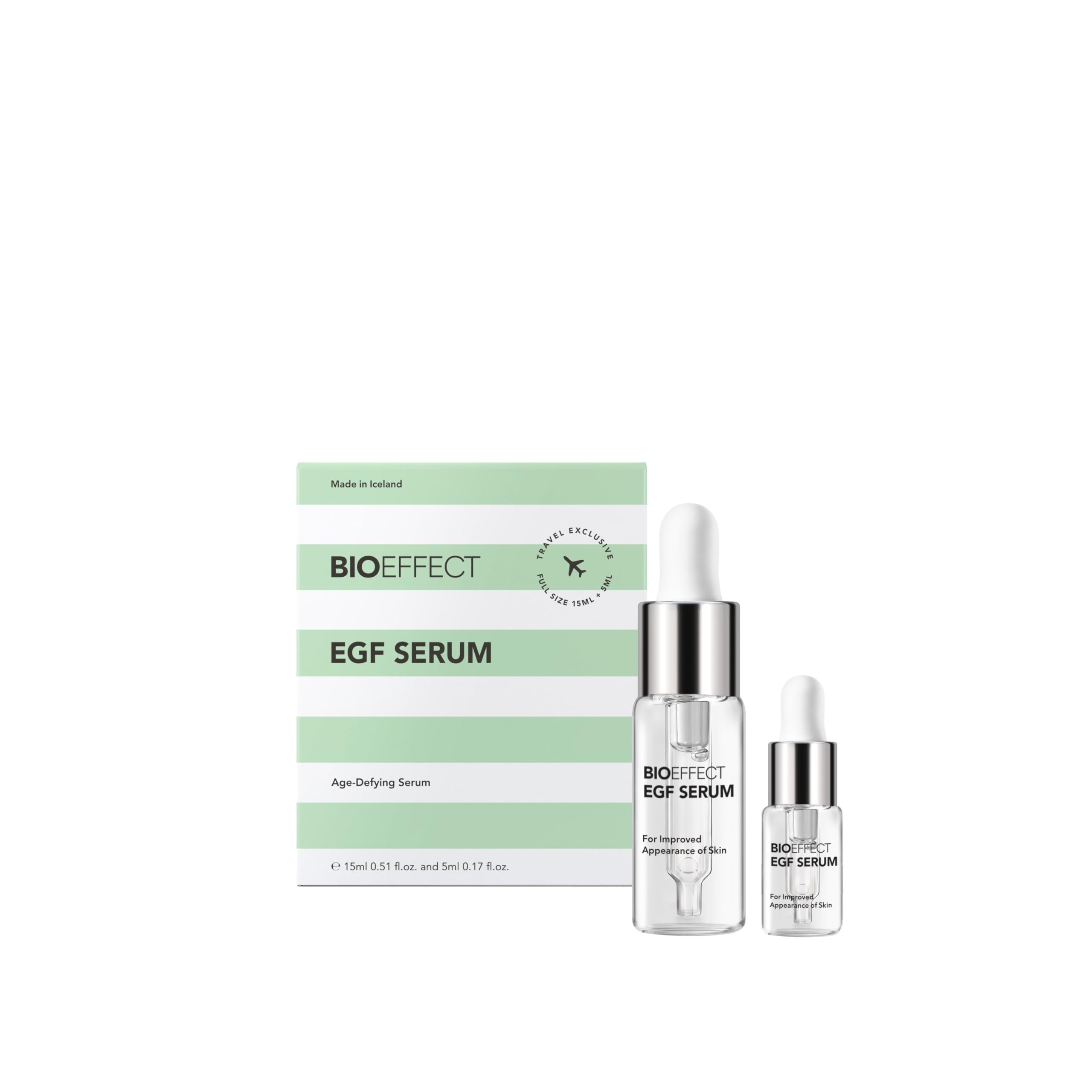 BIOEFFECT EGF Serum | Barley Growth Factor + Hyaluronic Acid for Hydration, Firmness & Smooth Skin | 20 mL