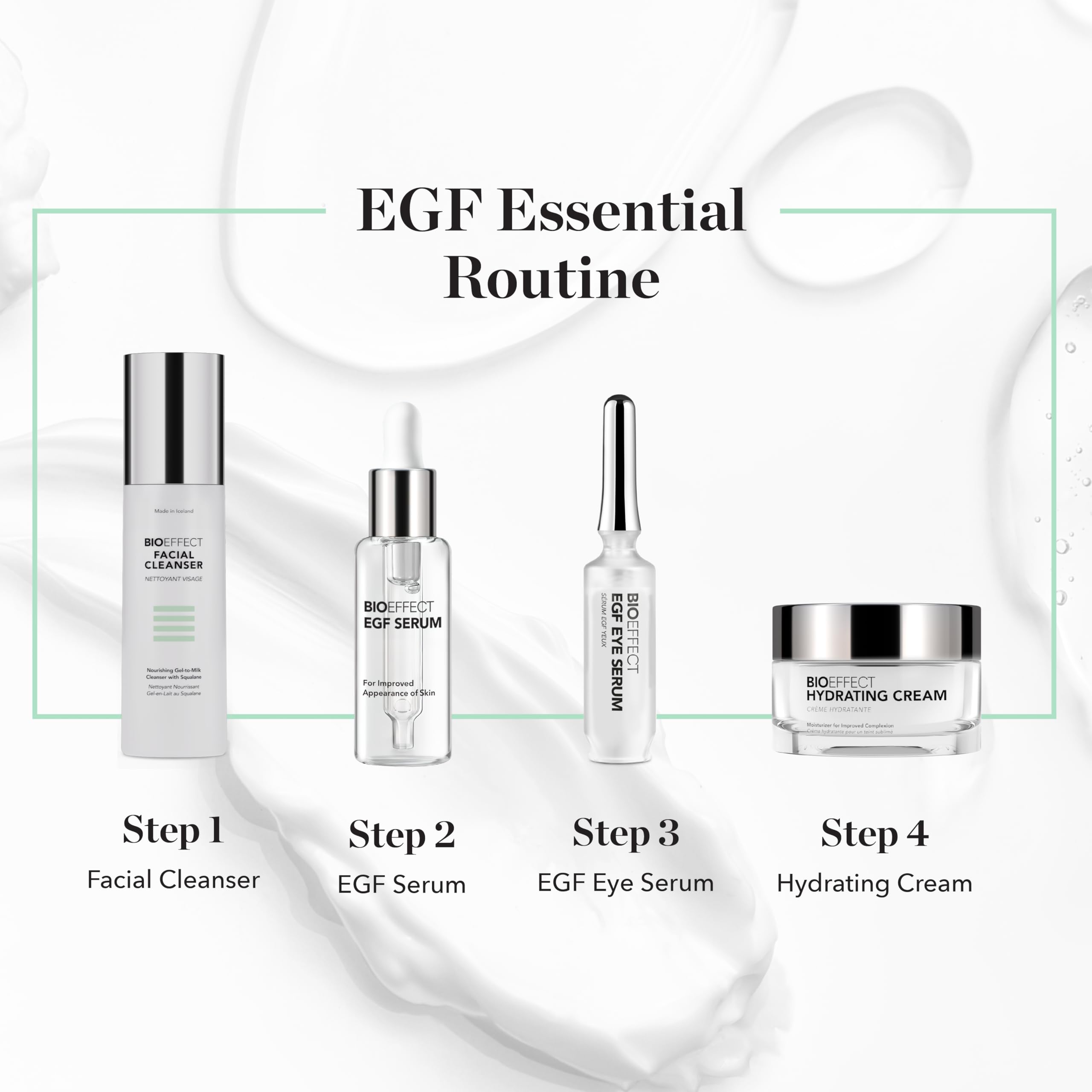 BIOEFFECT EGF Serum | Barley Growth Factor + Hyaluronic Acid for Hydration, Firmness & Smooth Skin | 20 mL
