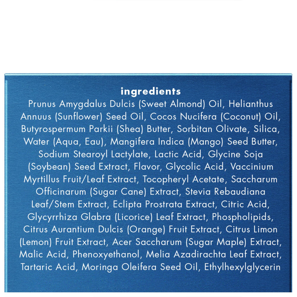 Bioelements Lip Clinic Exfoliating Butter – Overnight Lip Smoothing Treatment (AHAs, Shea & Mango) – Vegan & Gluten Free