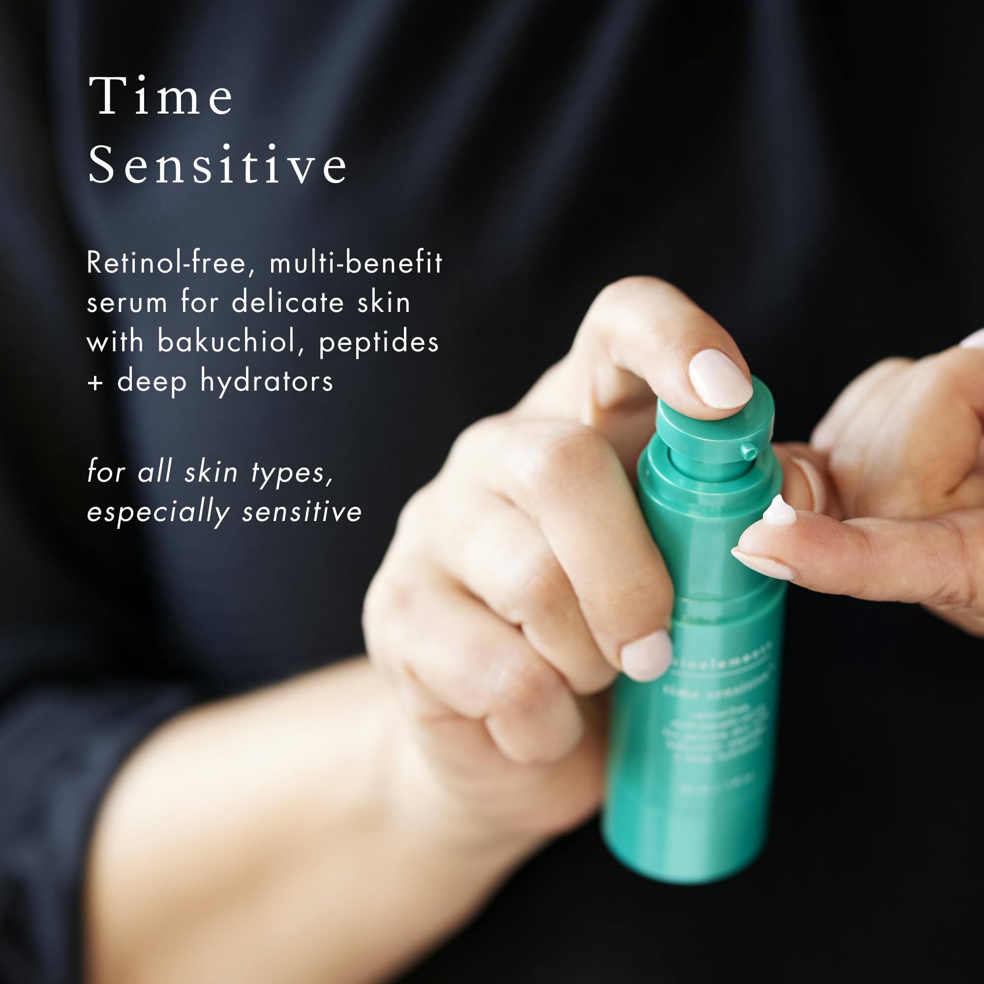 Bioelements Time Sensitive Serum - Retinol-Free Bakuchiol + Legacy Peptides for Sensitive Skin