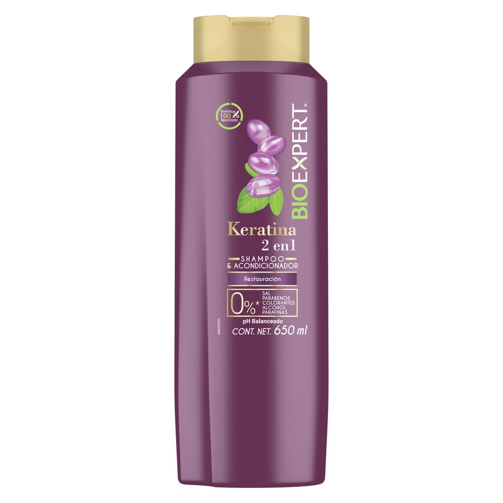 Bioexpert 2-in-1 Keratin Shampoo & Conditioner – 650ml