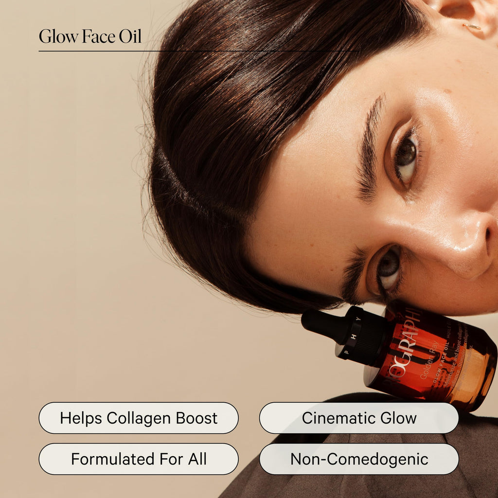 Biography Face Oil Glow Treatment 30ml — Organic Vegan Hydration for All Skin Types