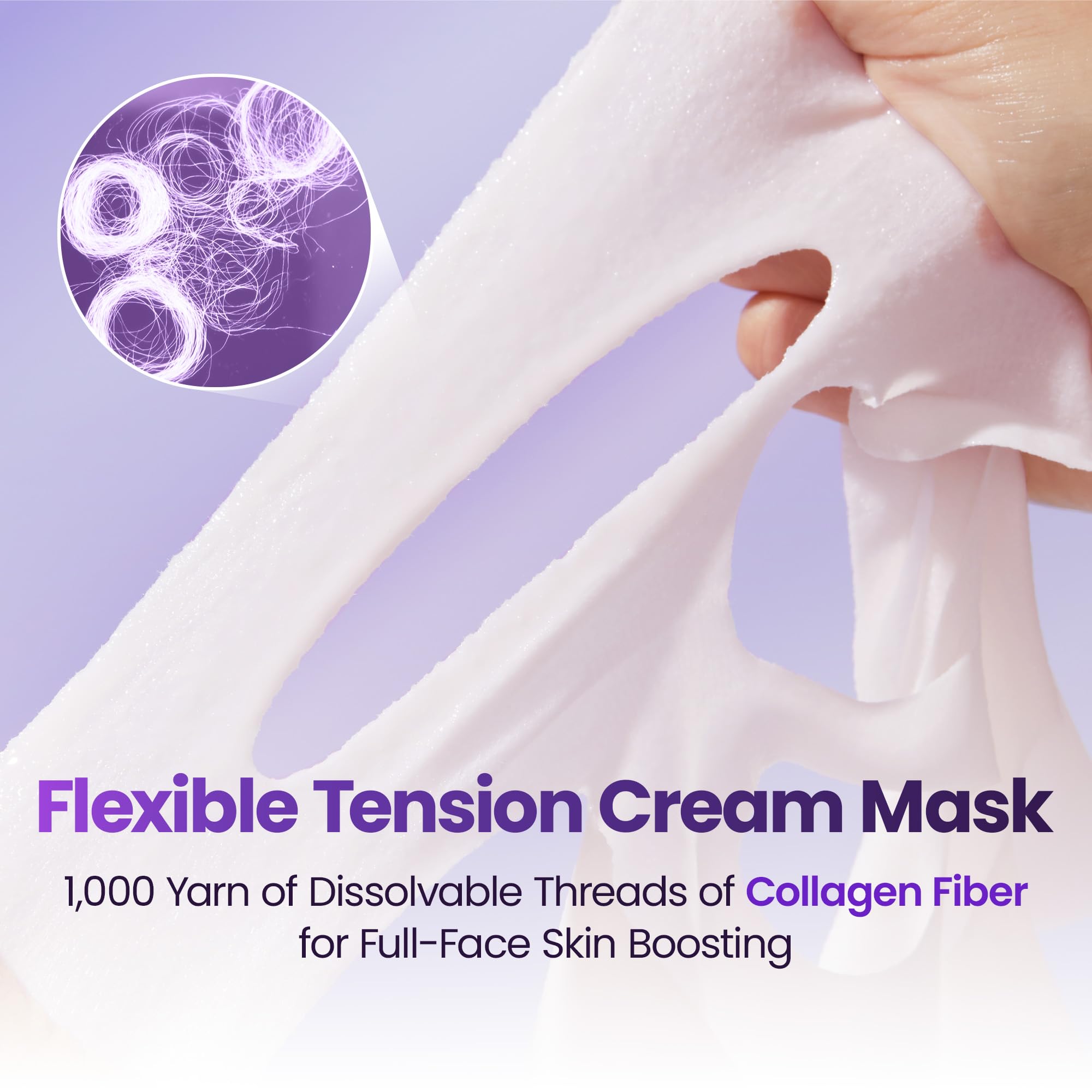 BIOHEAL BOH Probioderm 3D Lifting Cream Mask – Probiotic Korean Sheet Mask (6 Sheets)