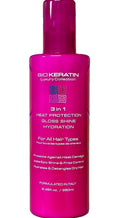 Biokeratin Bio Keratin Luxury 3-in-1: Heat Protection + Shine & Hydration (8.45 oz)