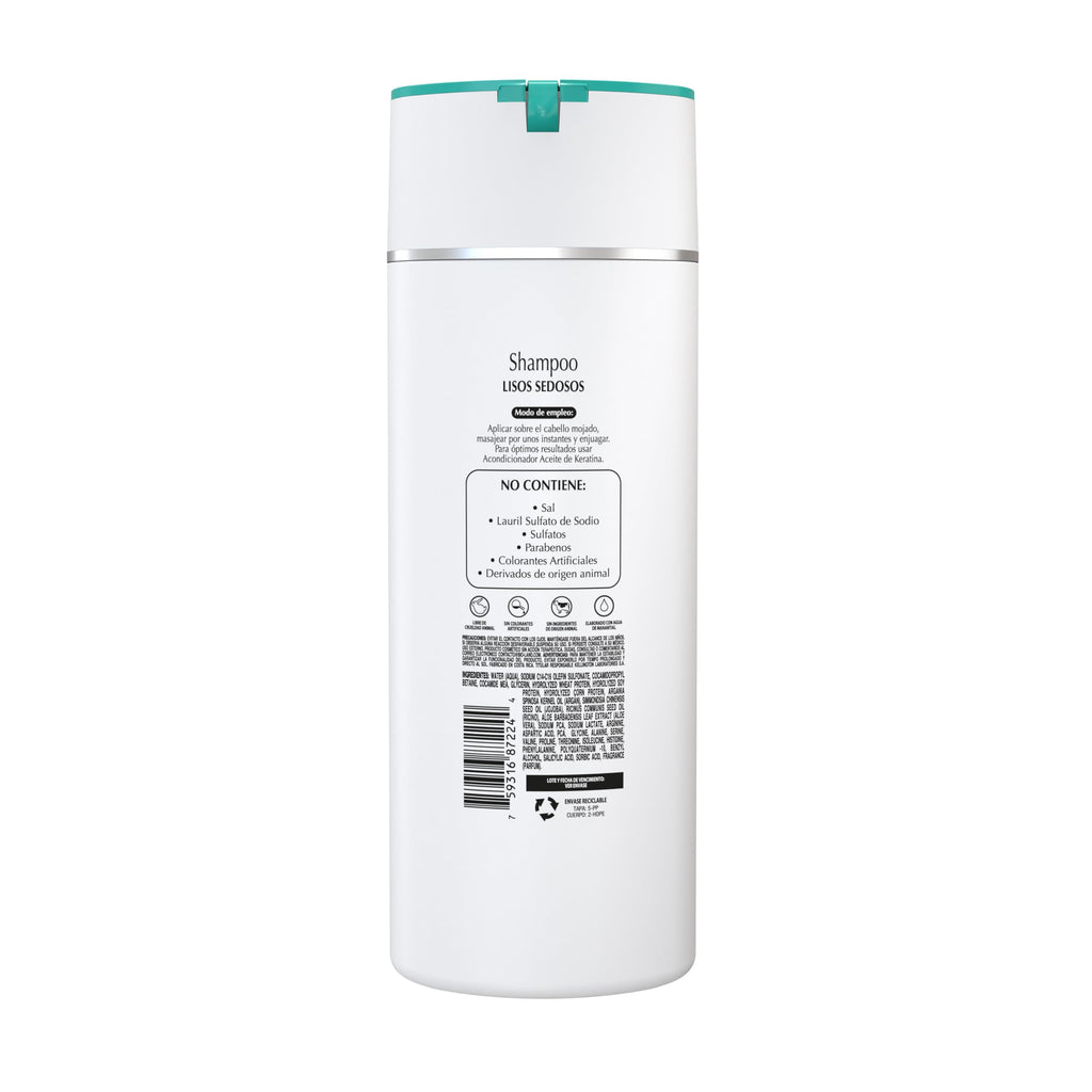 Bioland Keratin Oil Shampoo - Ultra Concentrated Care for Treated & Straight Hair | 400 mL