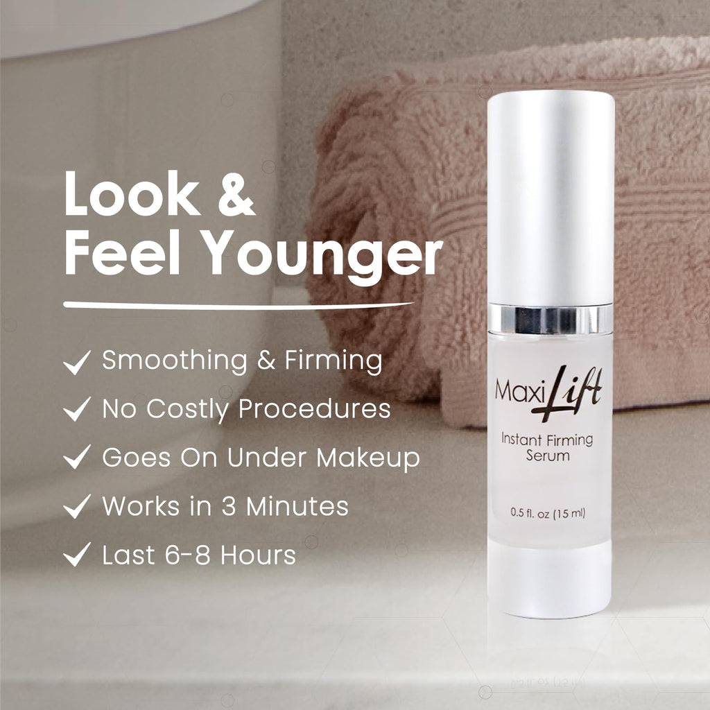 BioLogic Solutions MaxiLift Serum – Instant Face Lift & Skin Tightening Serum (Set of 2)