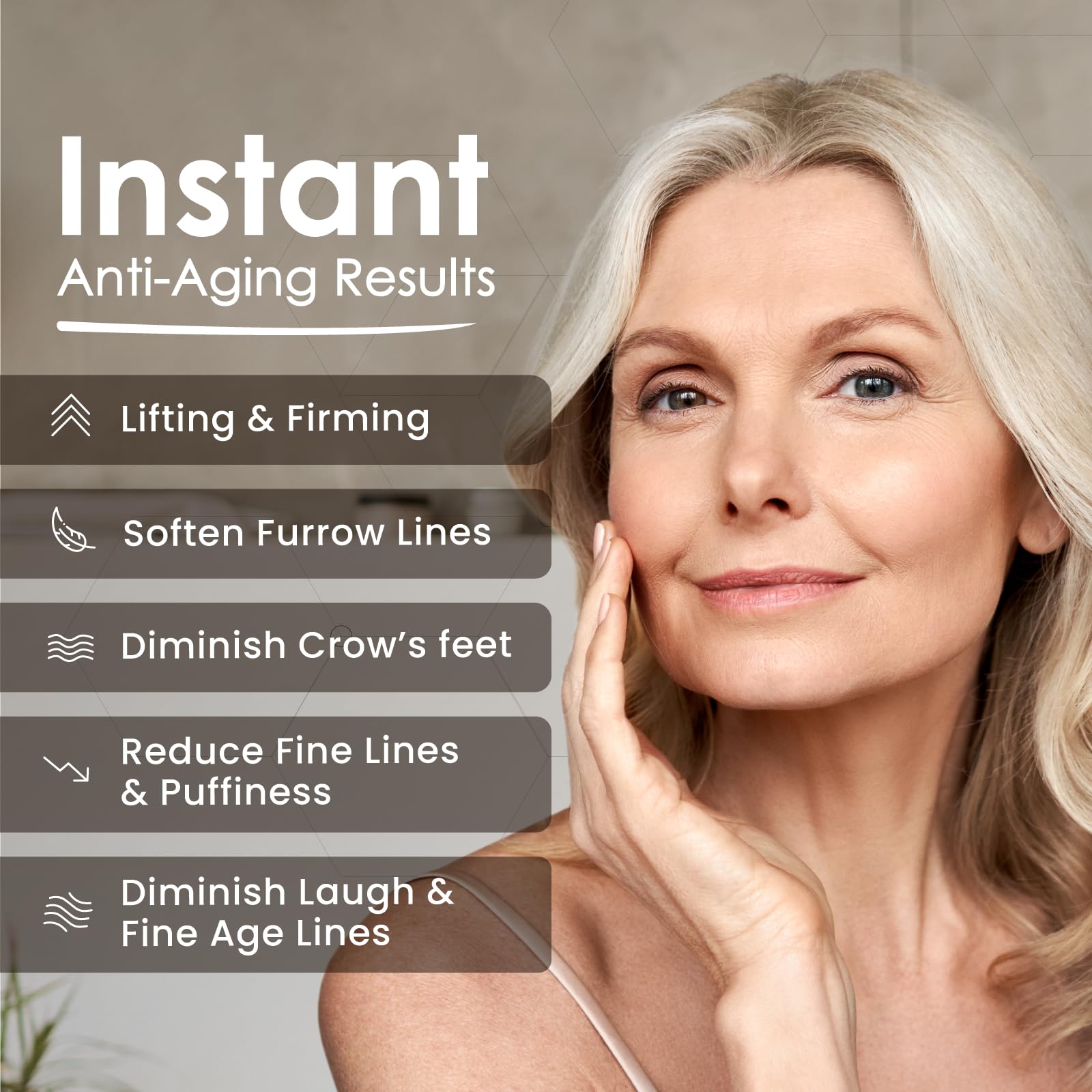 BioLogic Solutions MaxiLift Serum – Instant Face Lift & Skin Tightening Serum (Set of 2)