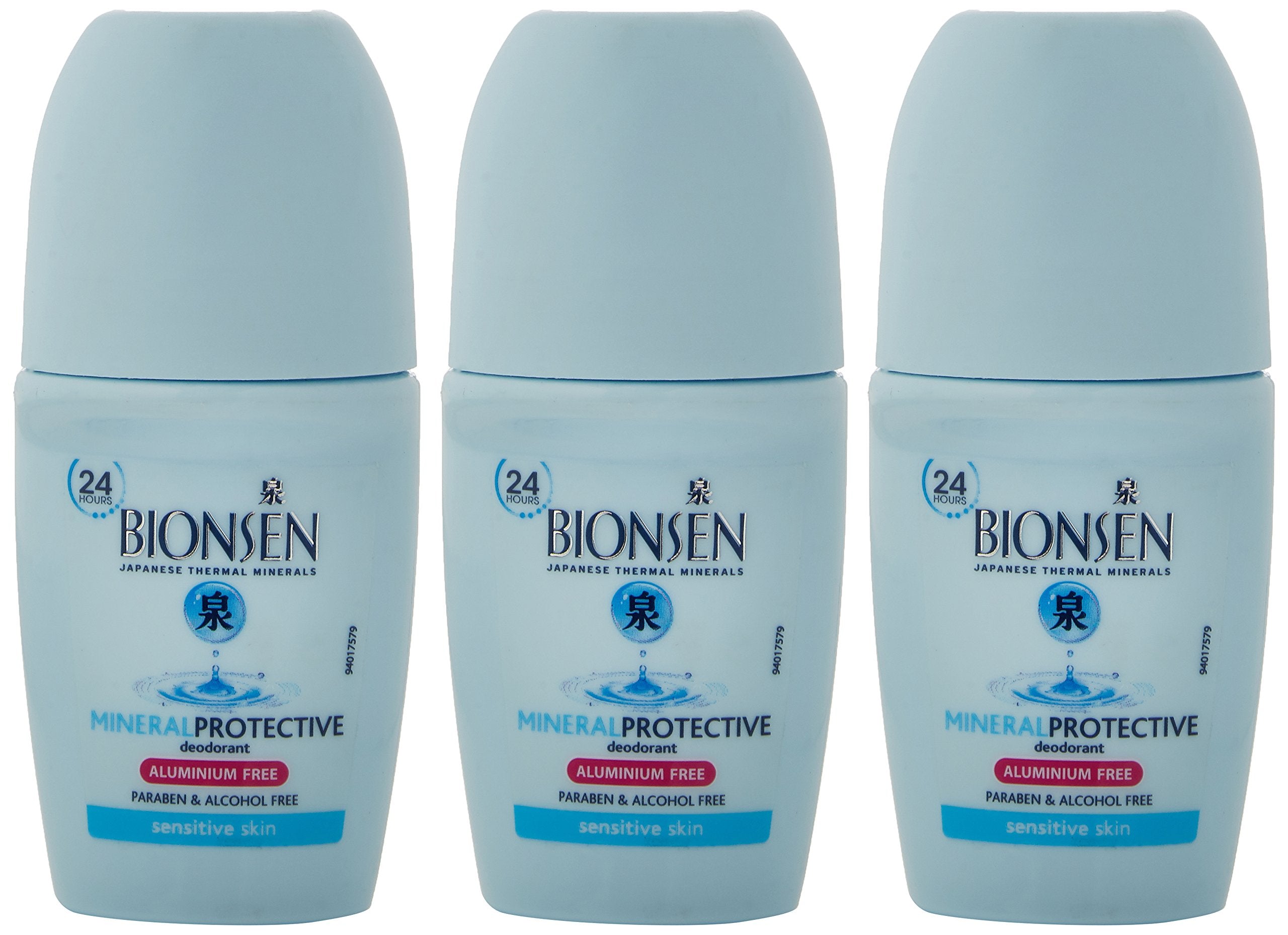 Bionsen Roll-On Deodorant 50ml – Pack of 3 for Unisex Use