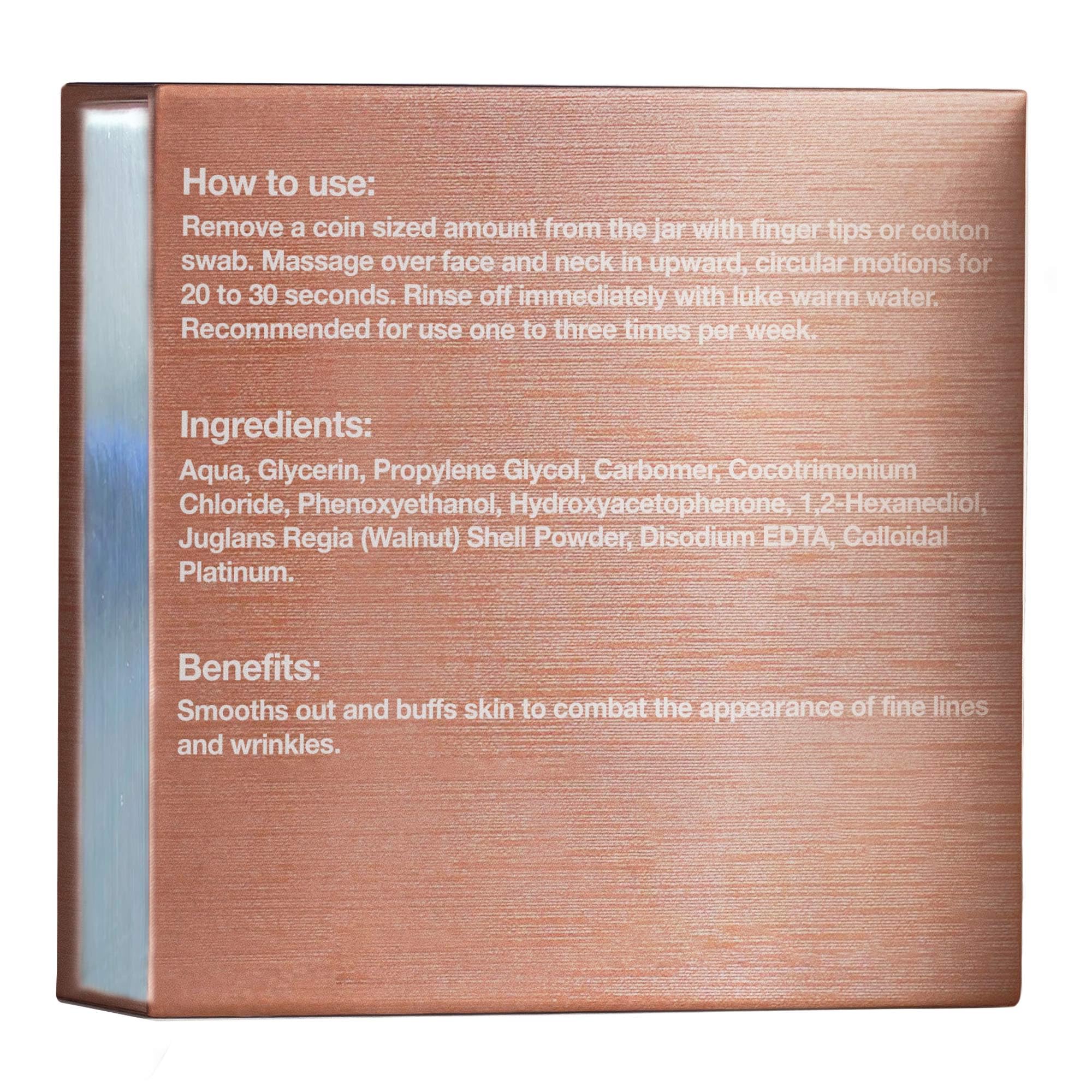 Bionyx Rhodium Complex Facial Peeling Gel – All Skin Types, Colloidal Platinum, 1.76 oz