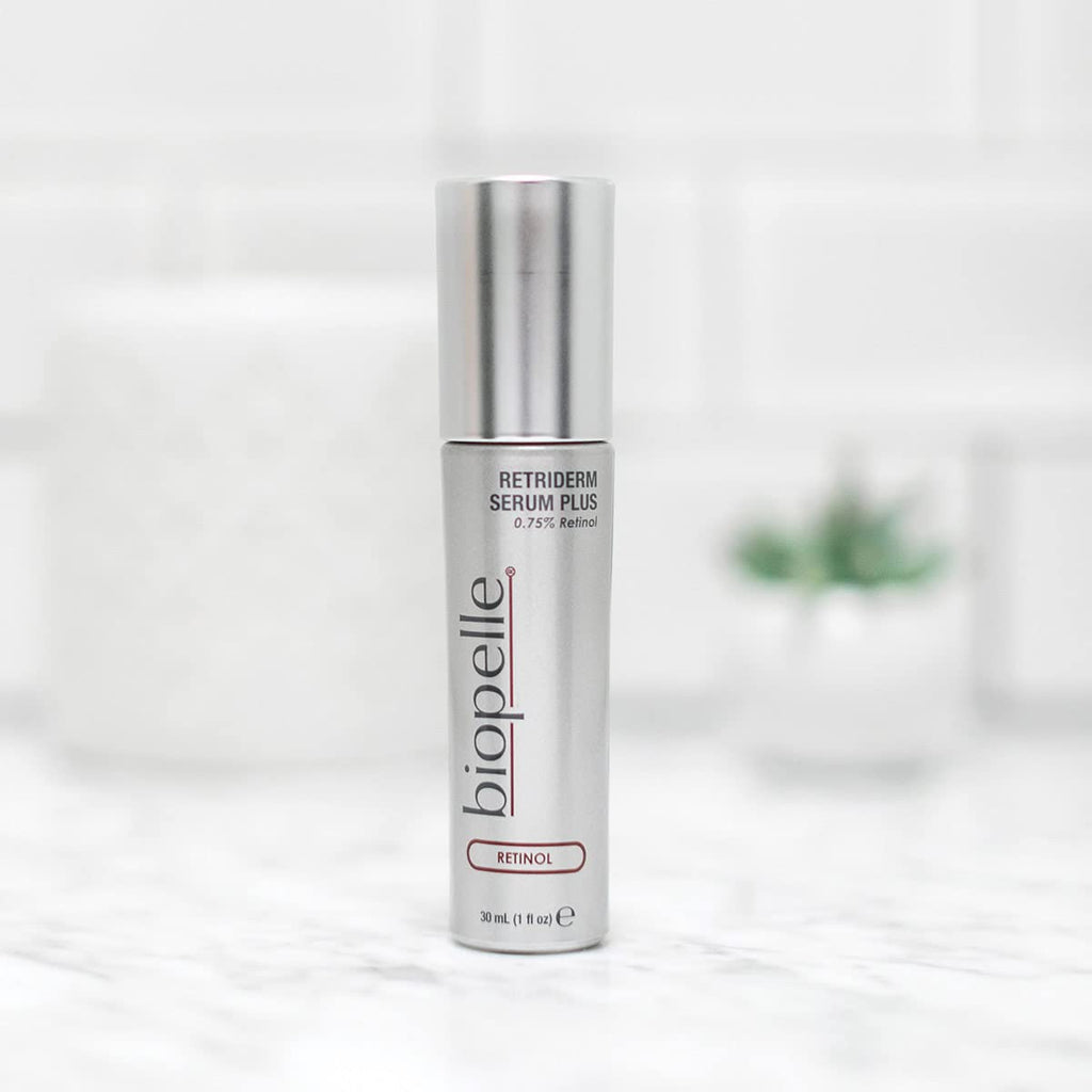Biopelle Retriderm Retinol Serum Plus - 1 Fl Oz for Firmer, Smoother Skin