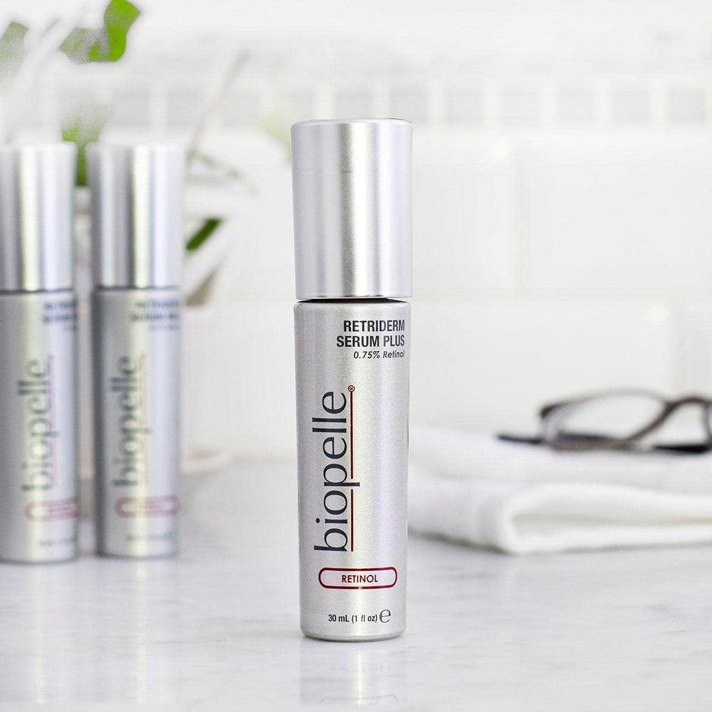 Biopelle Retriderm Retinol Serum Plus - 1 Fl Oz for Firmer, Smoother Skin
