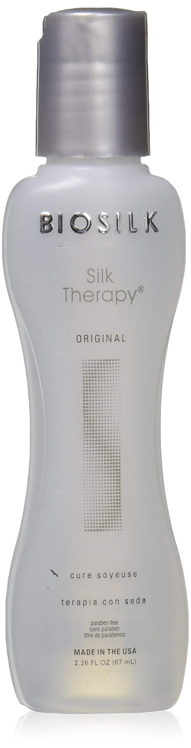 BioSilk Silk Therapy Leave-In Treatment – Replenishing Hair Repair, 2.26 Oz (Pack of 2)