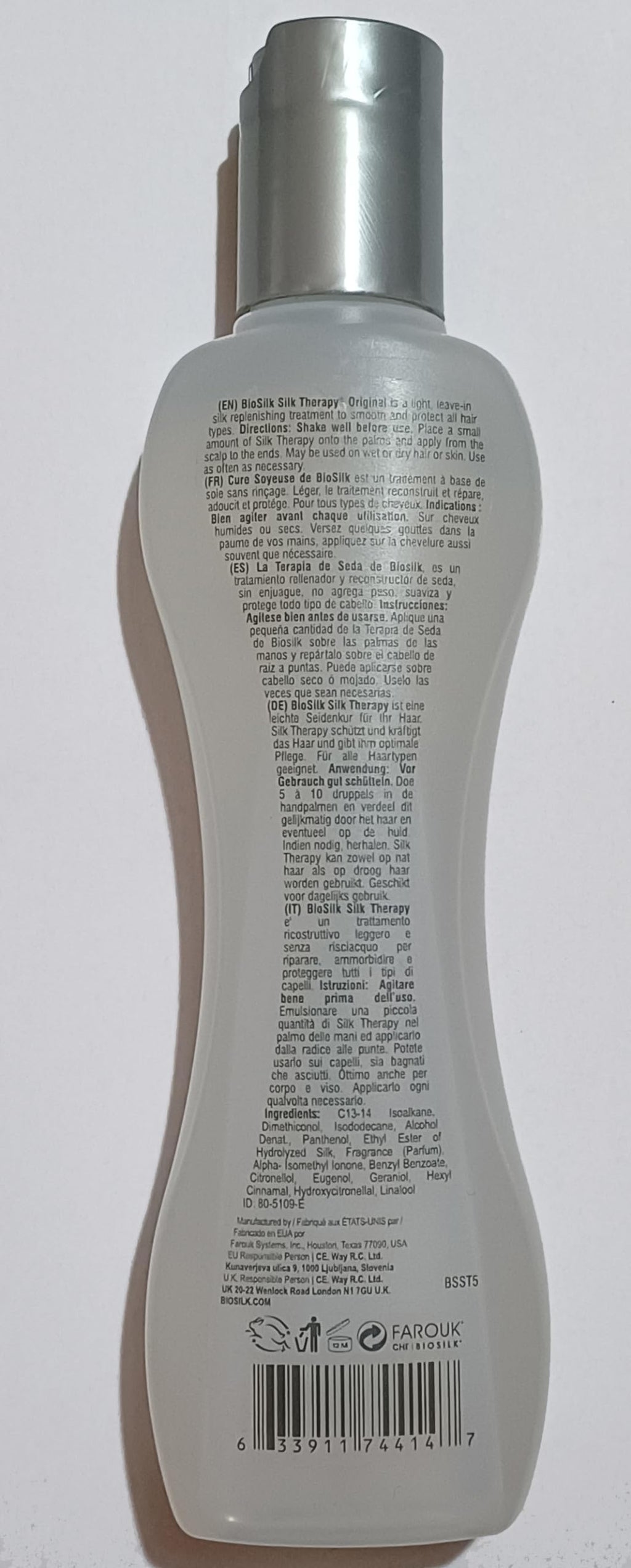 BioSilk Silk Therapy Cure, 5.64 oz – Hair Strength, Shine & Protection