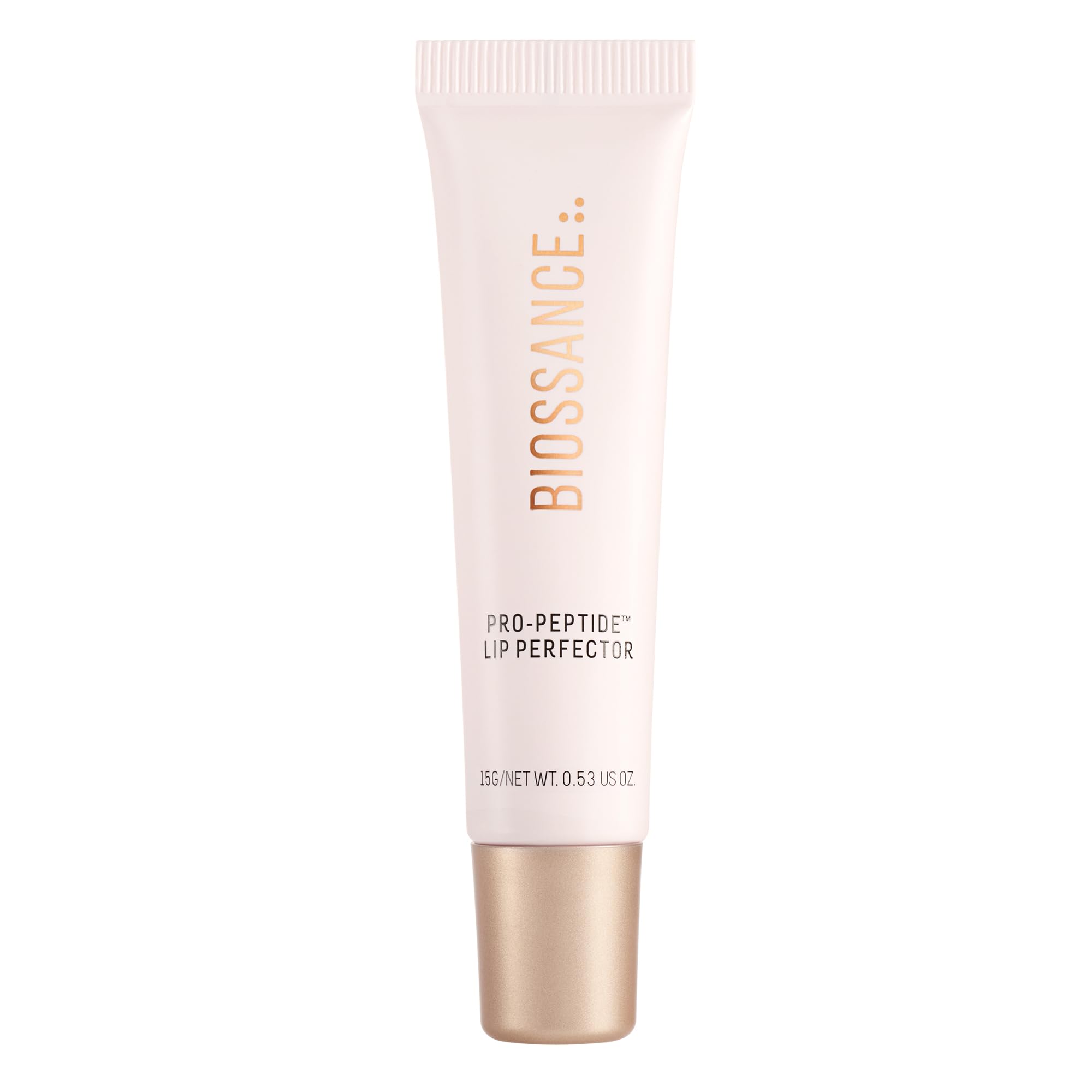 BIOSSANCE Pro-Peptide Lip Perfector – Vegan Lip Balm with Hyaluronic Acid