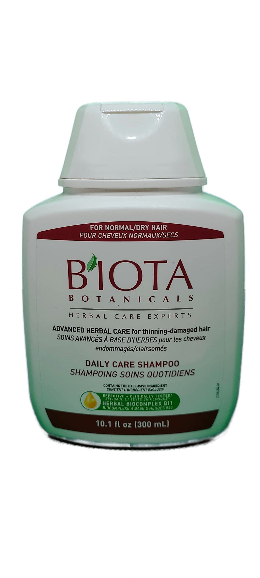 Biota B'IOTA Botanicals Daily Care Shampoo for Normal/Dry Thinning Hair – 10.1 oz
