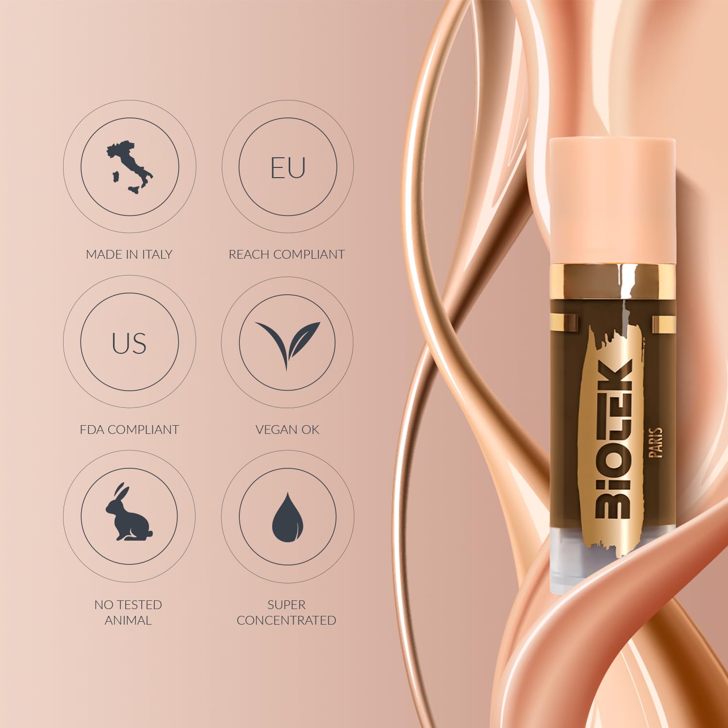 Biotek Moscow Brow Pigment Neutral Blond for PMU & Microblading — 0.61 fl oz | Made in Italy