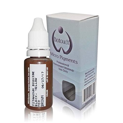 Biotouch Brown Pigment 15 mL – Natural Brow Tone for Pro PMU