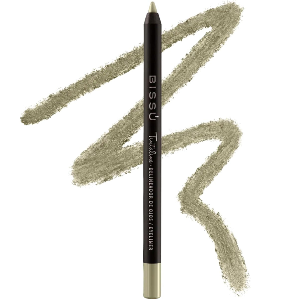 Bissú Tintaline Eyeliner – 25 Vivid Colors, High-Coverage & Smudge-Proof (Champagne)