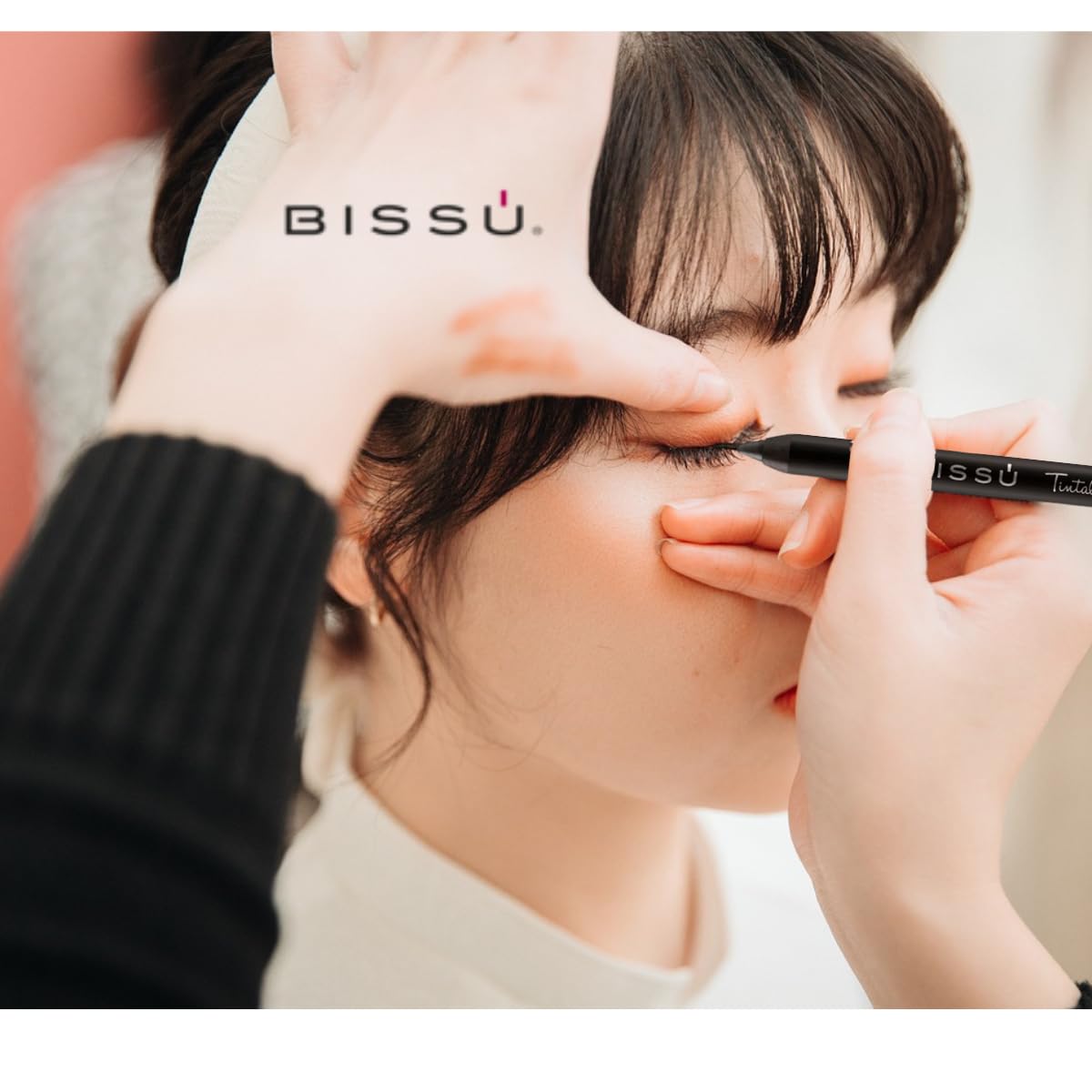 Bissú Tintaline Eyeliner – 25 Vivid Colors, High-Coverage & Smudge-Proof (Champagne)